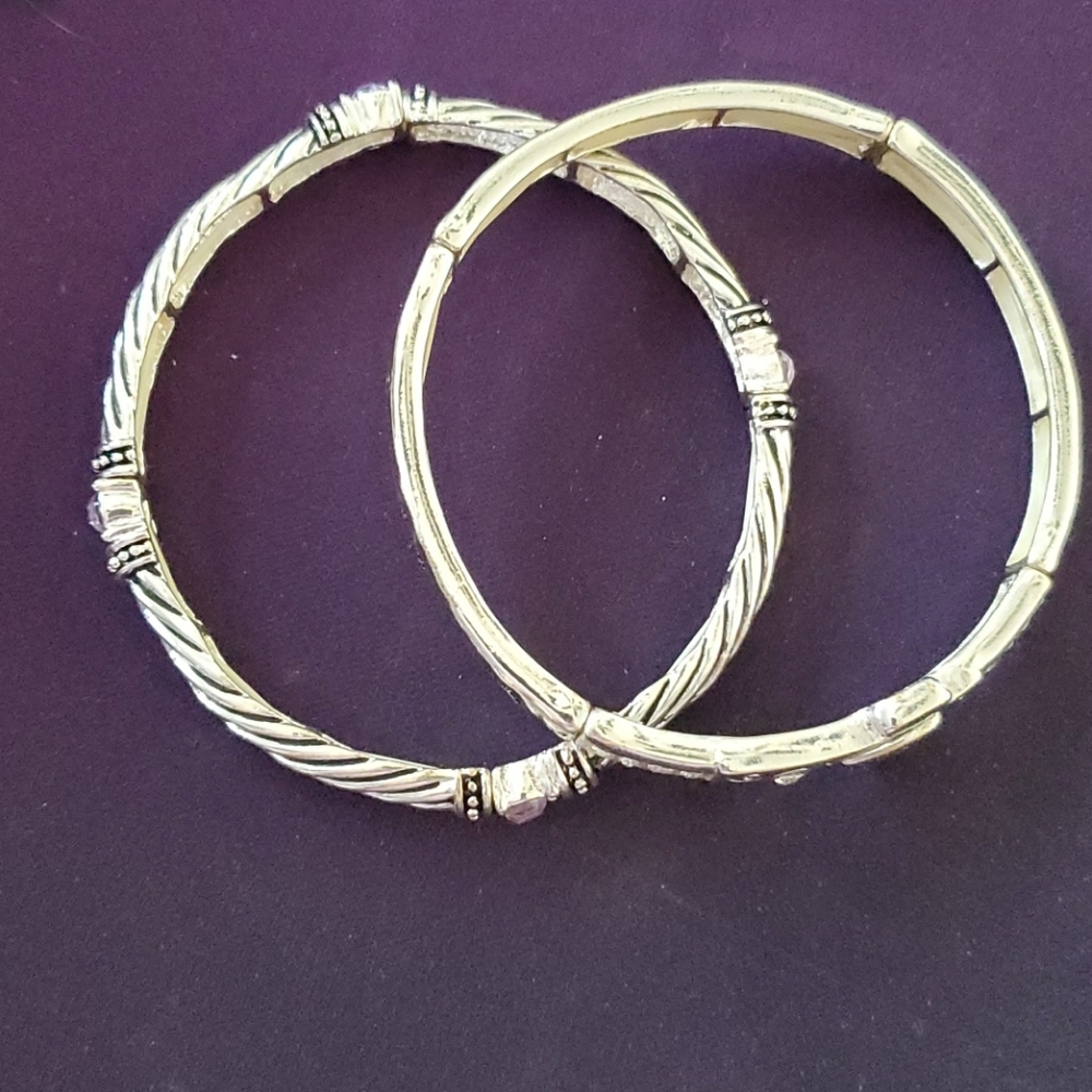 Silver Bracelets 7"
